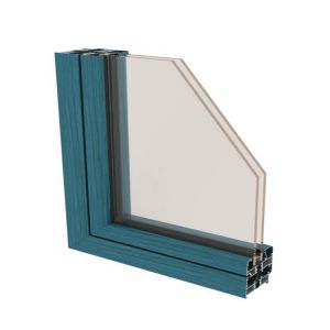Buy cheap Thermal Break Window Aluminium Extrusions Triple Glazed Window Aluminum Profile from wholesalers