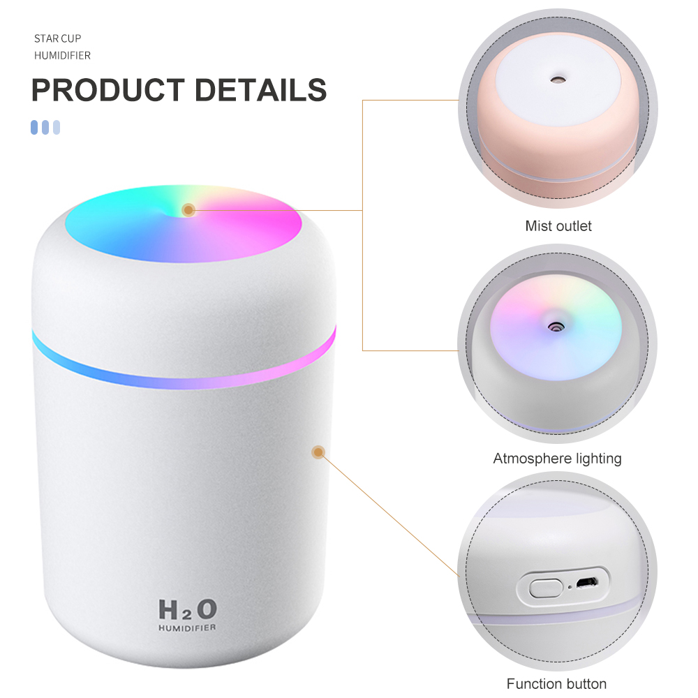 Homefish OEM Luftbefeuchter New 2021 Air Humidifier products unique Umidificatore car Humidificateur diffuser Bevochtiger
