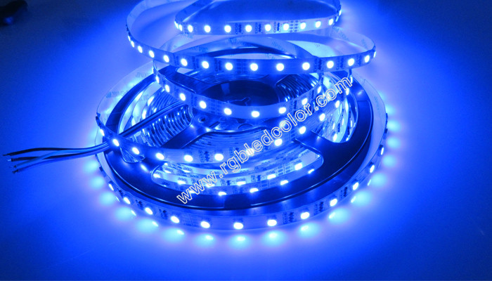 dc24v 60led 14.4w 5050 rgb constant current flexible led strip light