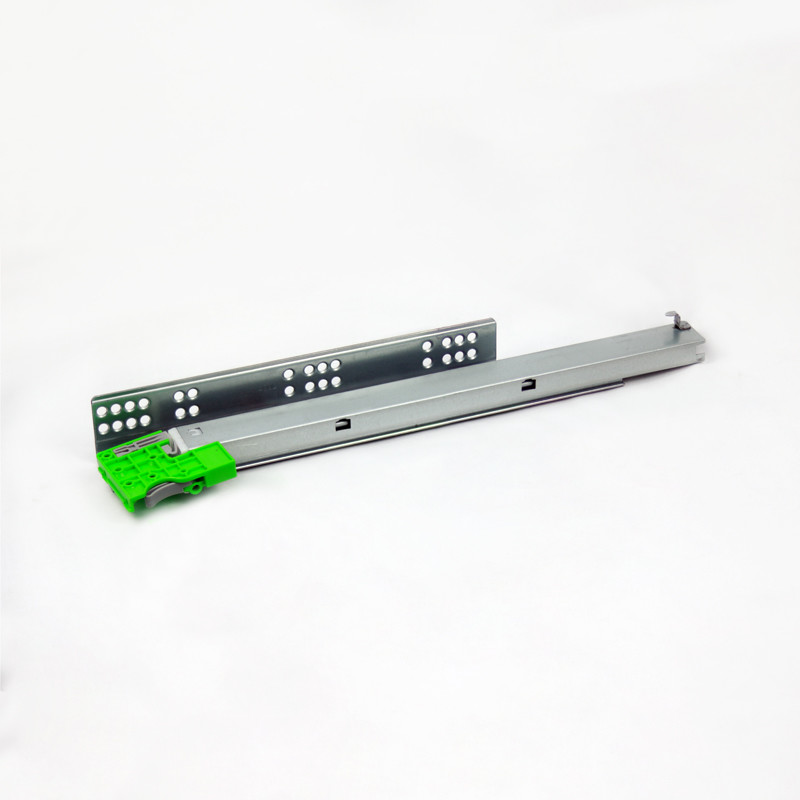 Hidden Full Extension Adjustable Drawer Slides 600mm With Knobs