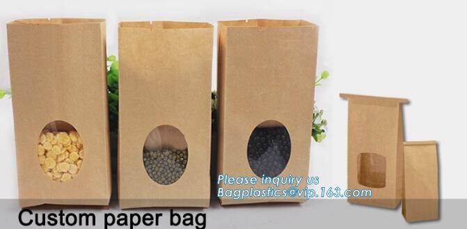 shopper carrier, pac Design Eco-friendly Plastic Bakery Bags Clear Wedding Cake Pastry Cupcake Slice Bread Packaging Bag