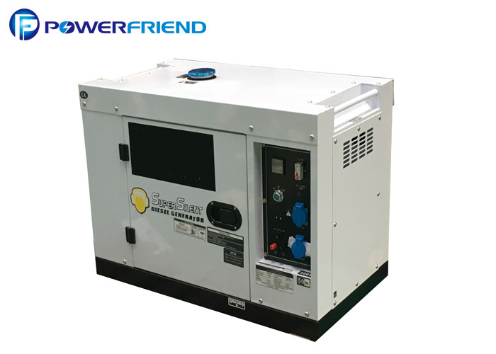 7kw Electric Start Small Portable Generators Ultra Silent Type With 192F Engine