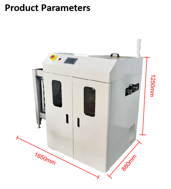 Smt PCB Loader And Unloader PLC Control With Closed Sheet Metal Structure