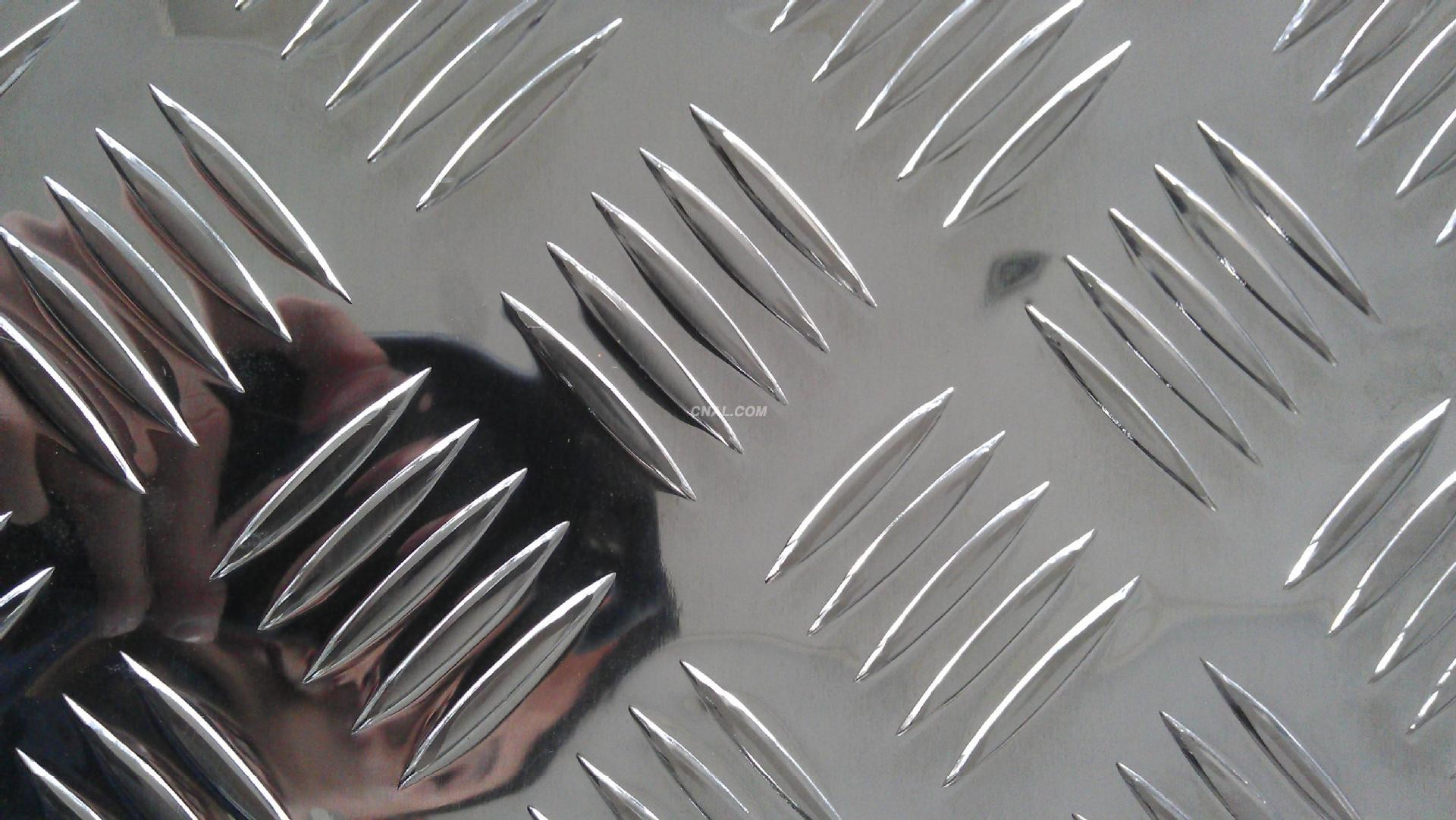 Custom Diamond Aluminum Tread Sheet 3003 H224 Aluminum Checkered Plate
