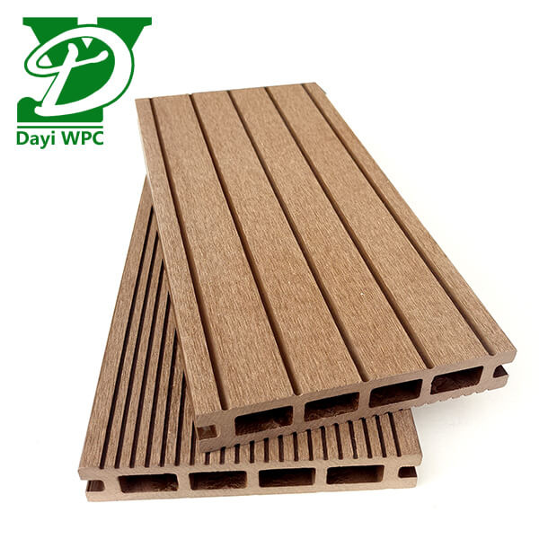 Waterproof Composite Hollow WPC Decking for Swimming Pools