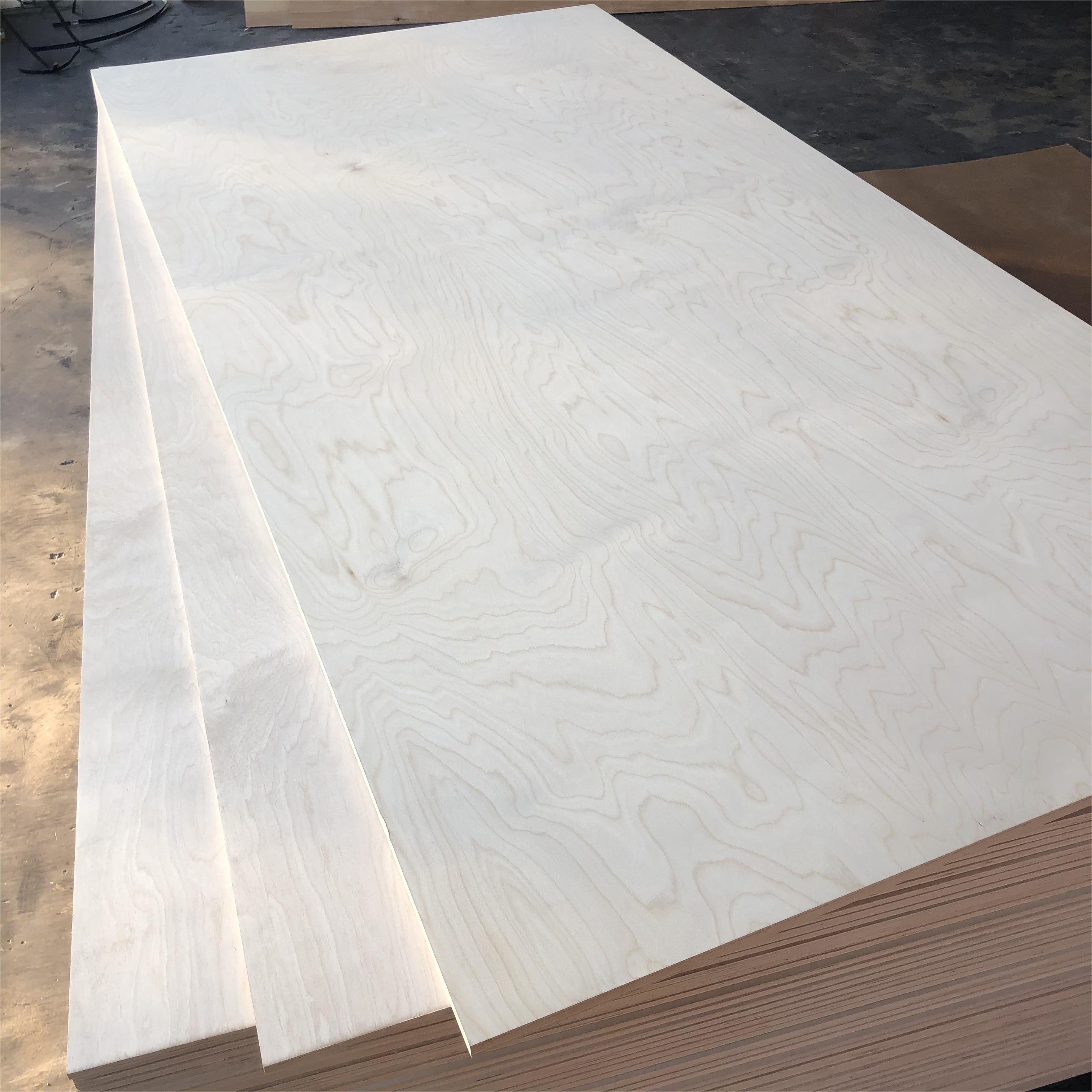Hot Sale E0 Baltic Birch Plywood 6mm 9mm 12mm 15mm 18mm 24mm Full Birch Commercial Plywood Sheet 1200*2400mm