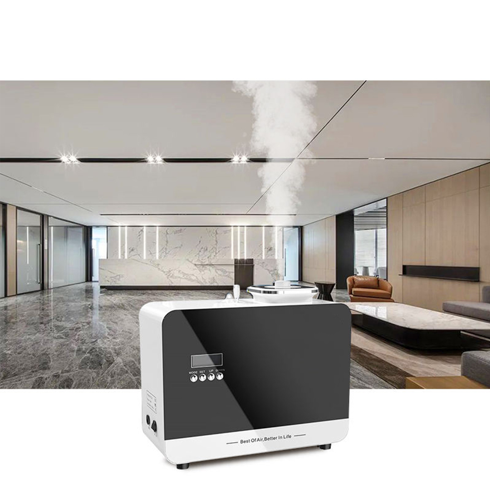 Essential Oils Compatible Aroma Diffuser Machines for Aromatherapy in 3000 Cubic Meters Of Coverage