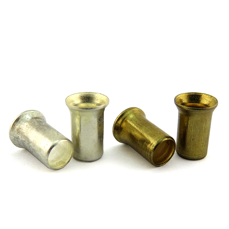 Steel Custom Make 18-8 Flat Head Copper Semi Tubular Rivet with RoHs Certificate