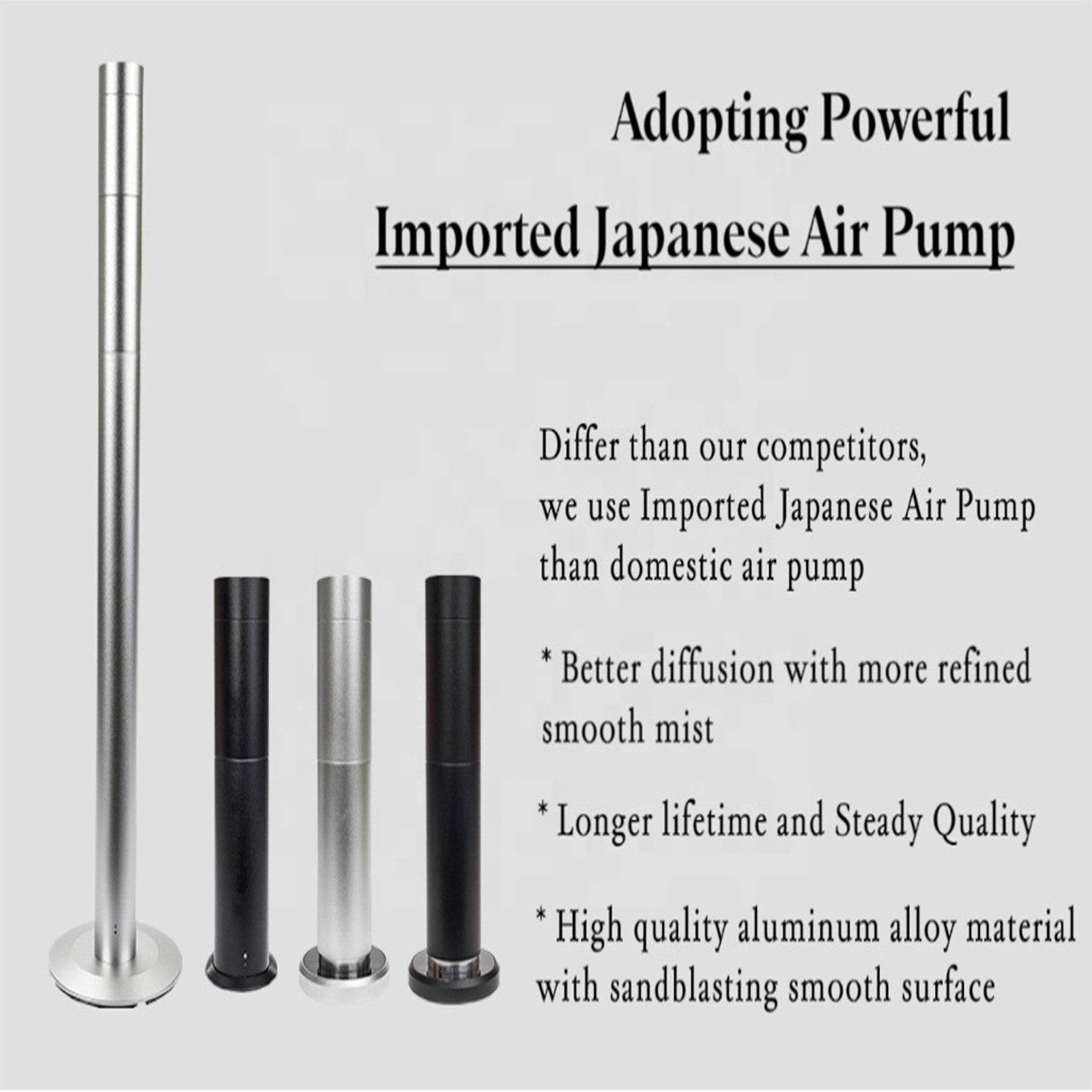Silent Operation Aromatic Mist Dispensers with 3 Hours Timer Enjoy a Quiet and Relaxing Experience
