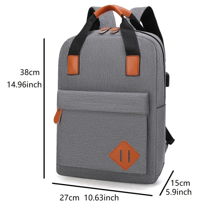 Waterproof Three In One Backpack Nylon Computer Backpack Set With USB