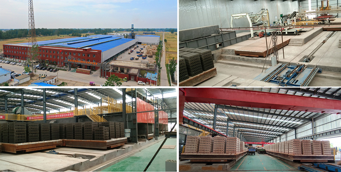Clay Brick Tunnel Kiln 100000 To 200000 Per Day Brick Production