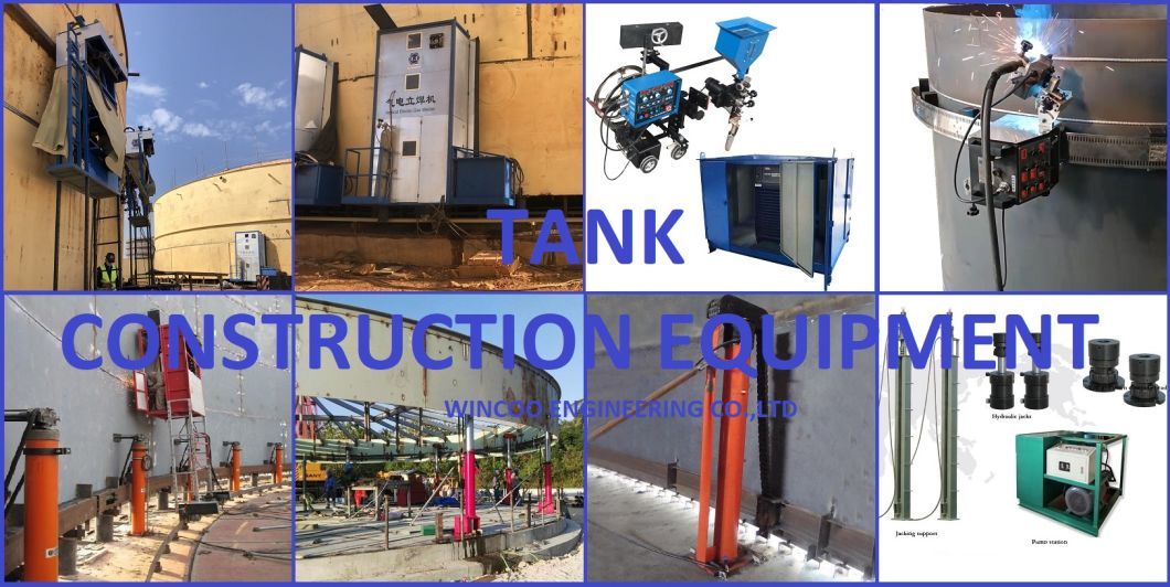 Automatic Butt Fillet Tractor Welding Machine for Tank Base Plate
