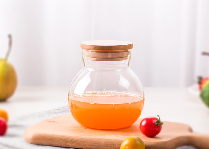 550ml Glass Food Storage Jars High Borosilicate Glass Unique Shape