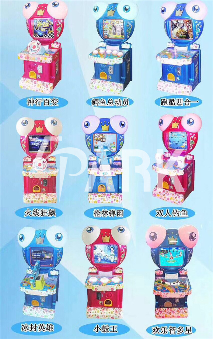 Coin Operated Video Racing Amusement Game Machines For Arcade Game Center