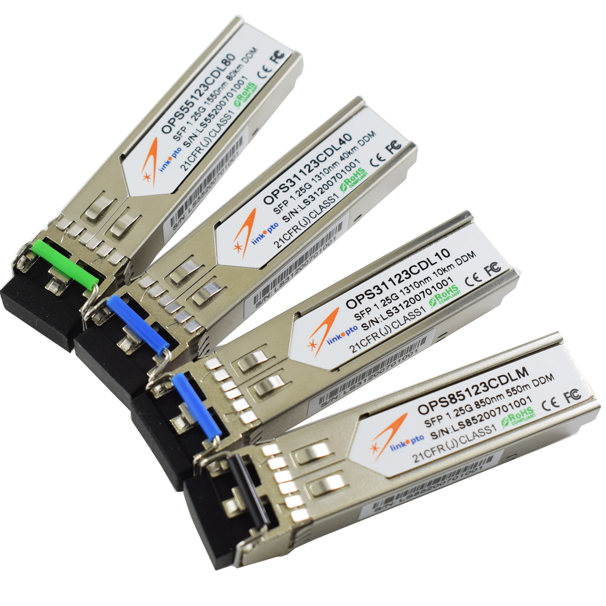 Sfp 120KM Reach Gigabit Ethernet Cisco Bidi LC, Bidirectional WDM SFP Optical Transceiver