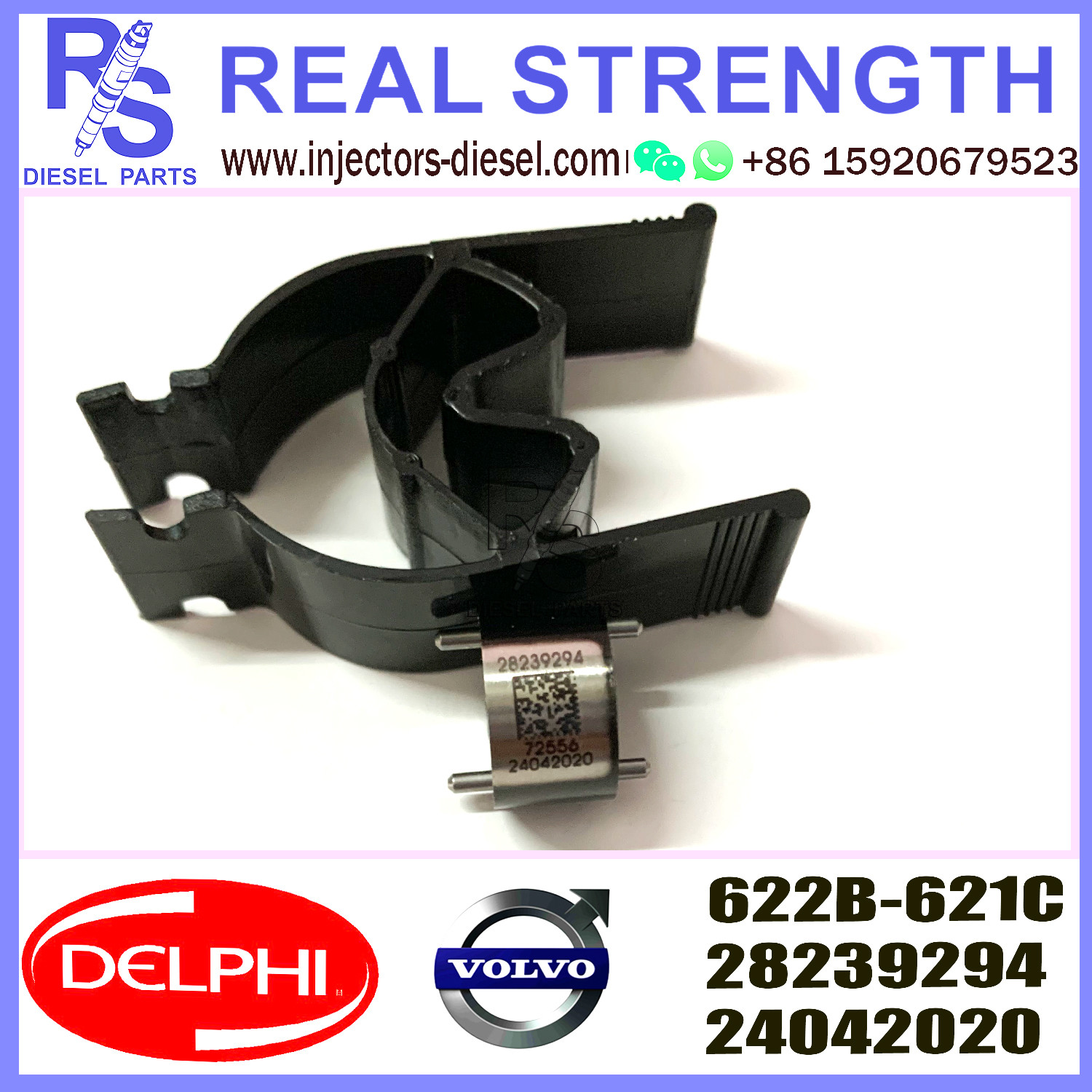 Delphi Common Rail Injector Valve 9308-621C 28239294 9308-622B 28239295 9308-625C