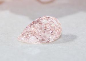 China ZKZ Diamonds Pink Collections Synthetic Man Made Lab Grown Diamonds CVD 1ct Pear VS1 EX IGI for Rings Pendants Earrings on sale