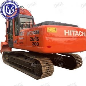 Buy cheap ZX200 ZX200-6 20 Ton Used Hitachi Crawler Excavator 97% New product