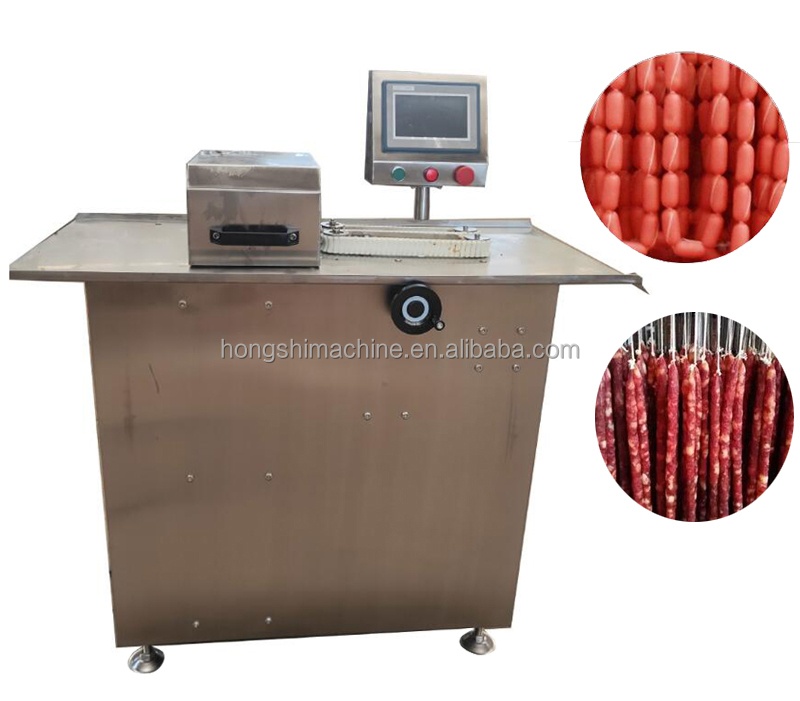 Commercial sausage making machine/Smoked meat sausage processing machine/Complete sausage Making Plant Production Line