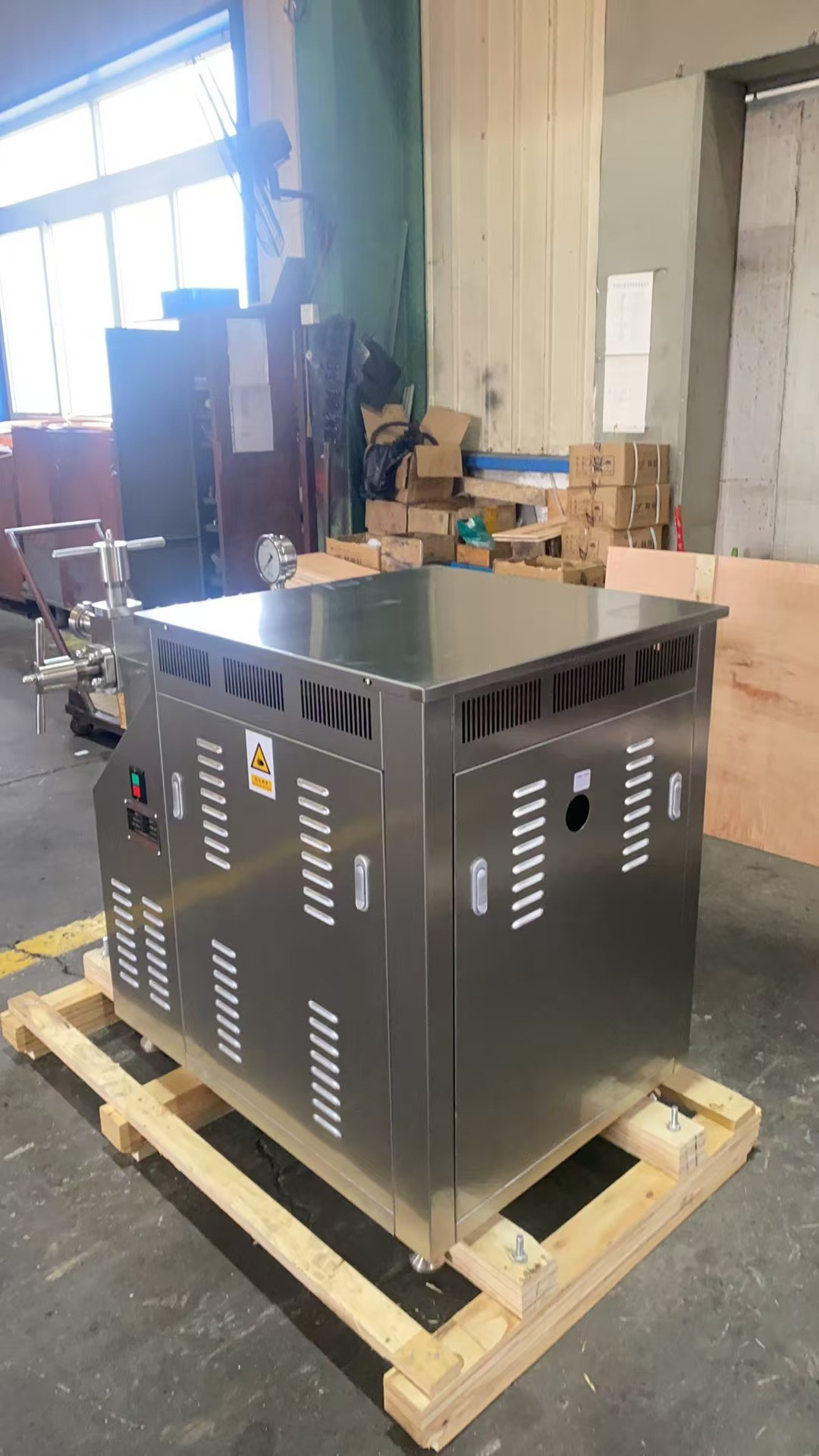 High Voltage Dairy Homogenizing Device for Smooth and Uniform Dairy Products