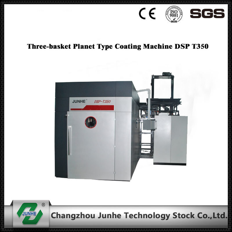 Three Basket Planet Zinc Flake Coating Machine DSP T350 Operation Control System