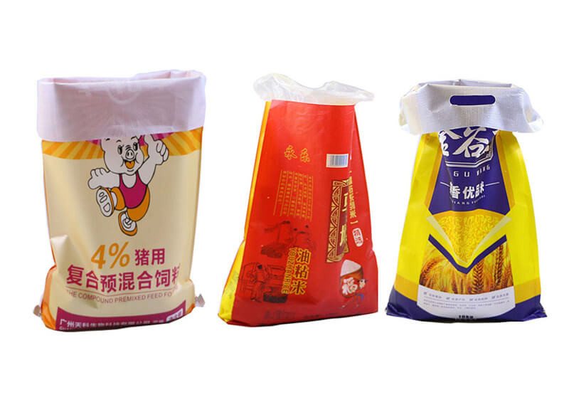 25Kg Poly Woven Bags , Bopp Laminated Polypropylene Fertilizer Bags