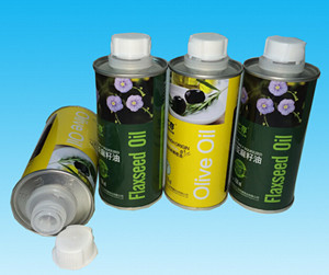 350ml Olive Oil Metal Container Food Grade Empty Tin Box