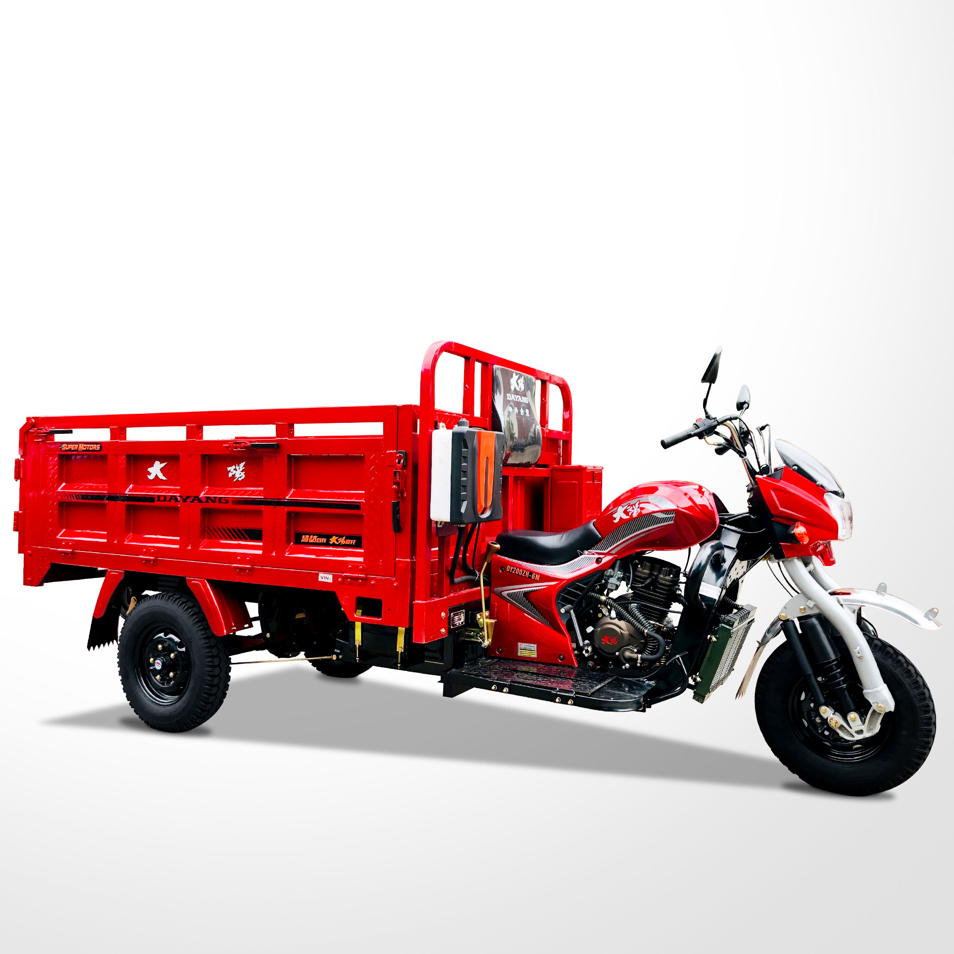 DAYANG Cargo Tricycle with Rear Axle Floating Booster King Three Wheels Motorcycle