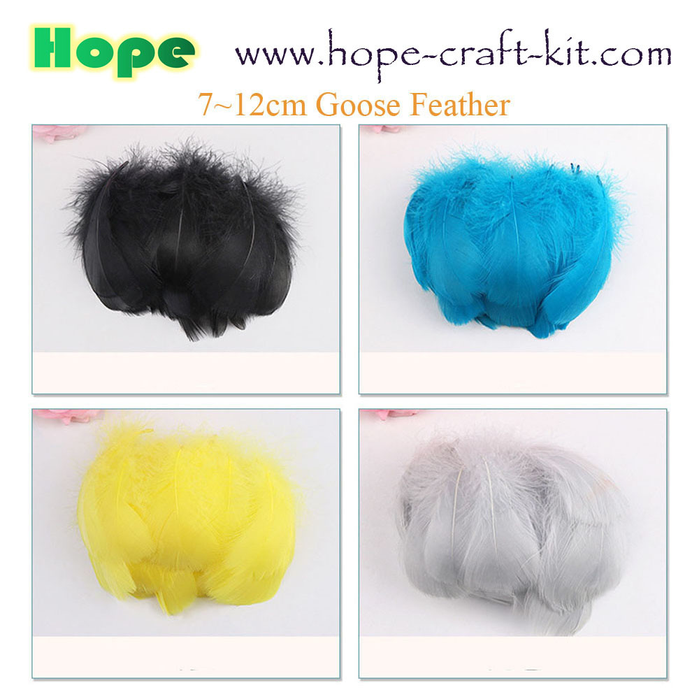 Various size of goose feathers, turkey feathers, chicken feathers, peacock , ostrich feathers for hobbies and kids DIY