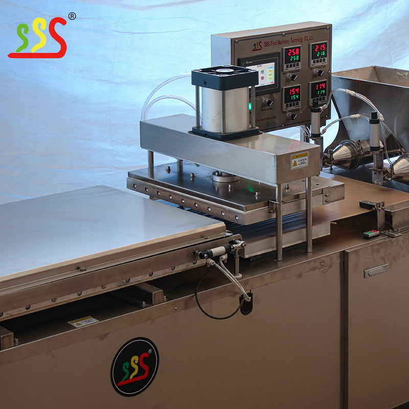 High Capacity Full Auto Tortilla Pita Bread Production Line With Oven Cooling System