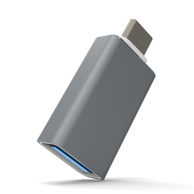 2020 Macbook Pro Usb Hub , Aluminum OTG Usb A To Usb C Adapter