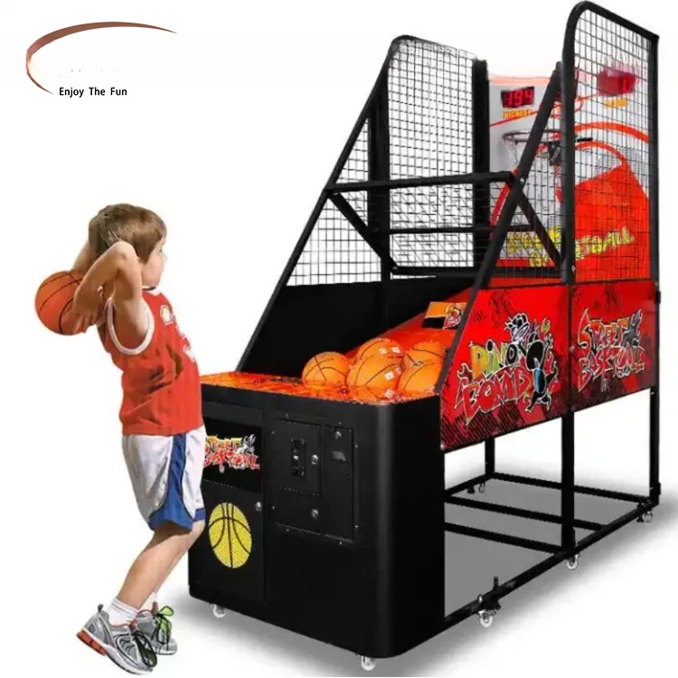 Dreamland coin operated arcade basketball machine ticket redemption folding basketball arcade game machine for sale
