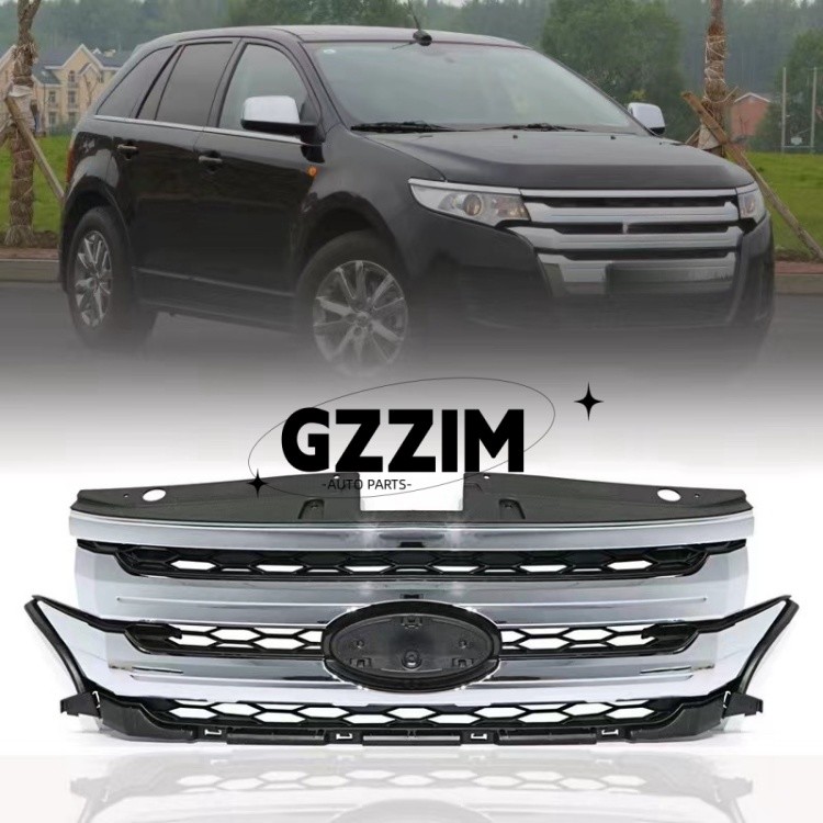 Car Body Parts Ford Edge 2009-2012 Front Grille 7T43-17E898-A Made Of Plastic And Rubber Case Material