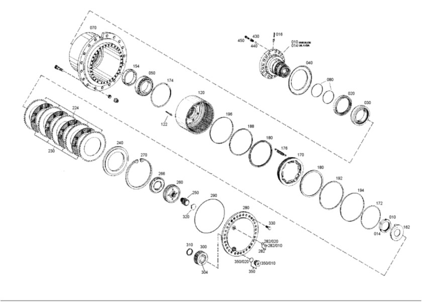 56A0678 Back Up O Ring , ZF.0734317197 Backup Ring Seals