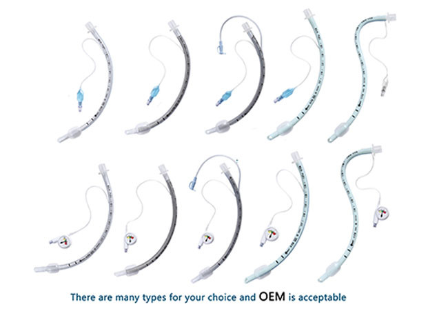 Clear Cuffed Endotracheal Intubation EMG Endotracheal Tubes OEM