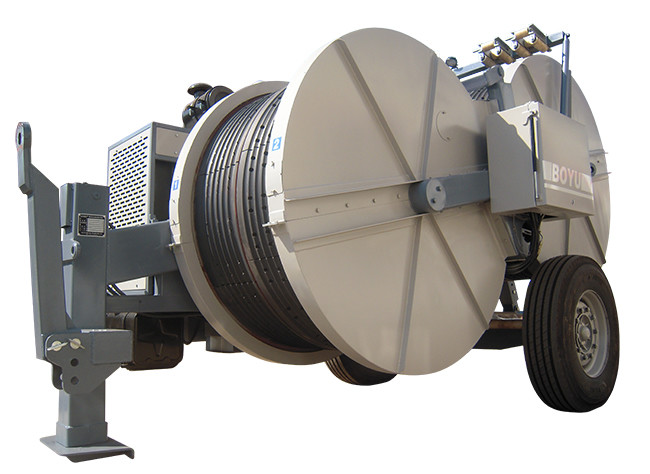 2x70kN 77kw 103hp Engine Overhead Line Stringing Equipment Hydraulic Tensioner