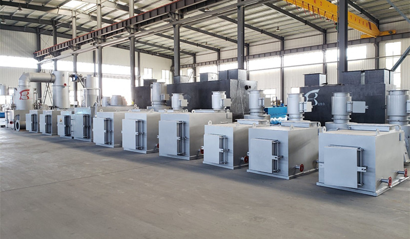 Provided Video Inspection Dual Chambers Waste Disposal Machine for Farm Incineration