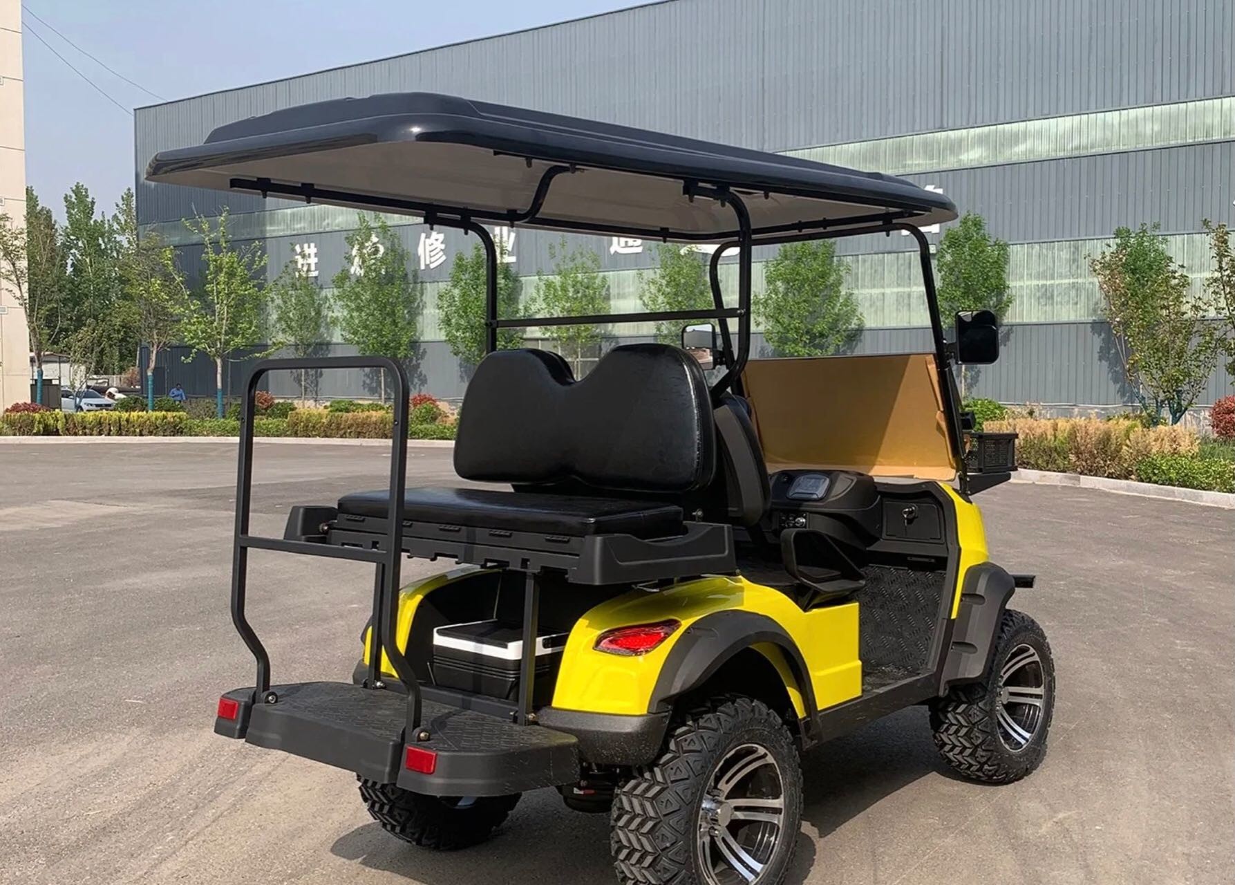 Low Speed Electric Powered Golf Cart With Lead Acid Battery 30km/h Max Speed