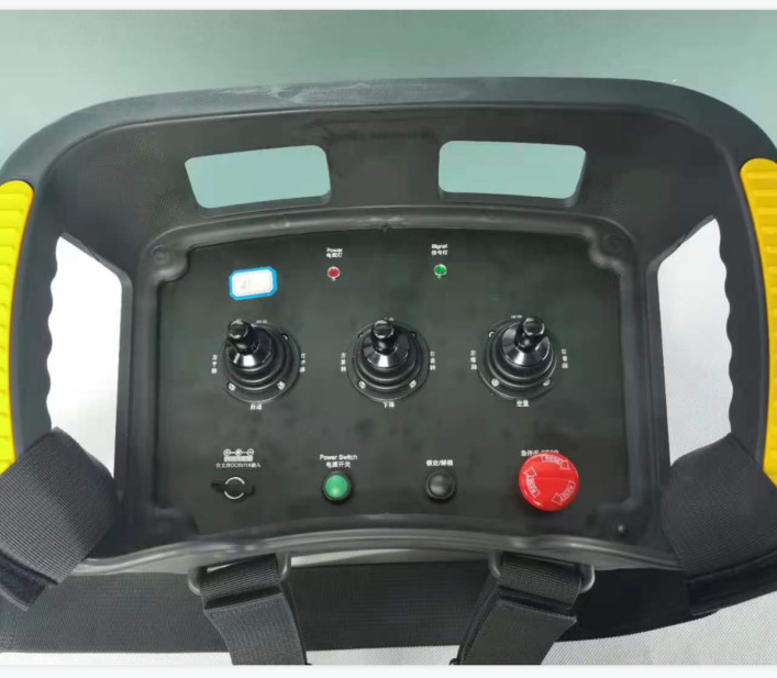 DC24V 250m Industrial Remote Controller With Three Joysticks