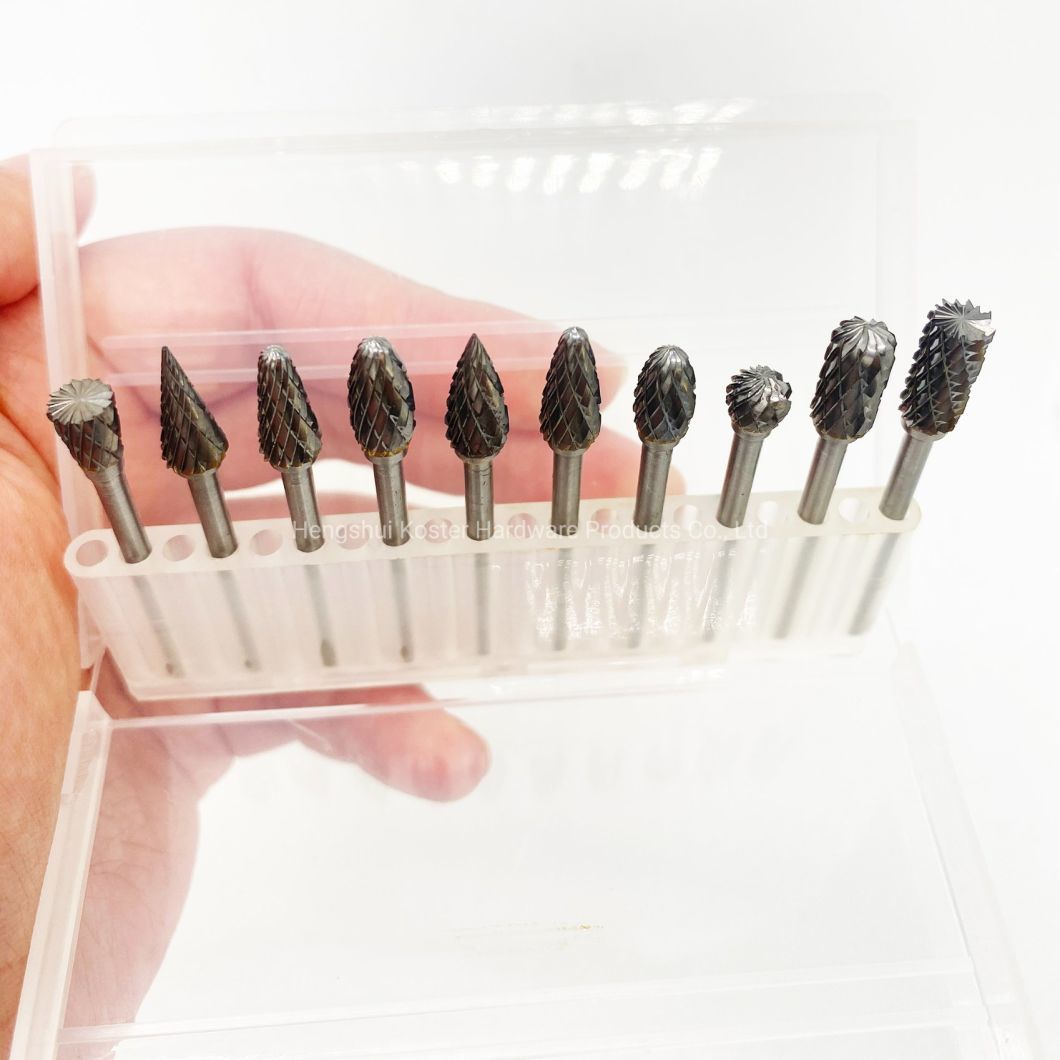 3mm Cutter Rotary Files Bit 1/8 Tungsten Carbide Burr
