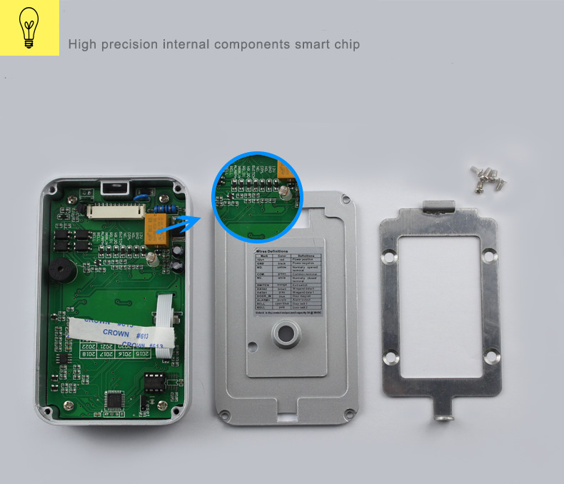 M07-C Wiegand Input Standalone Id Card Em Card Standalone Smart Card Access Controller With Keyboard