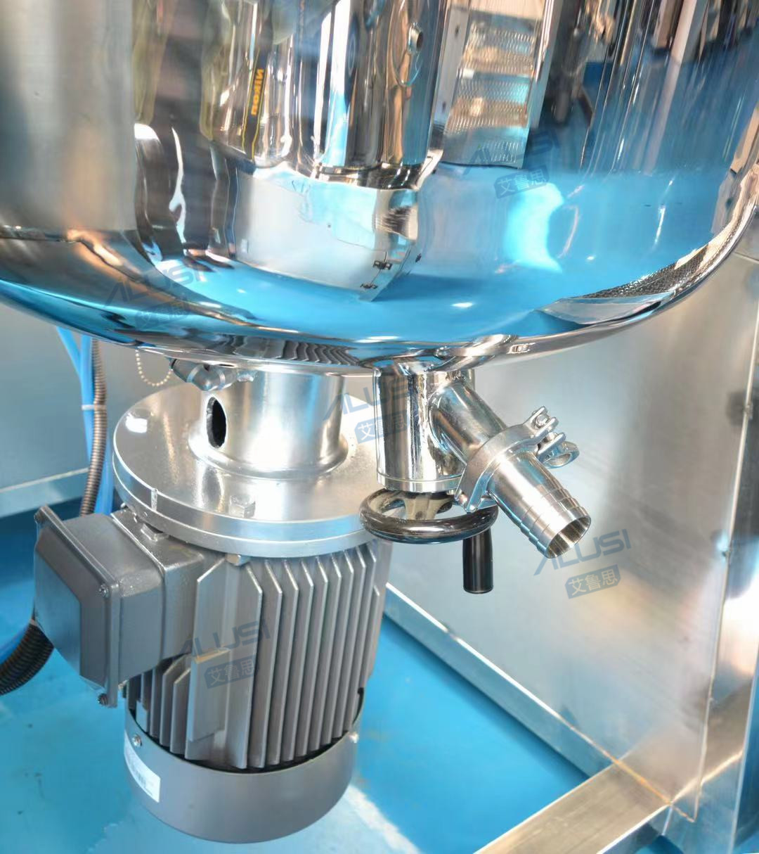 Cream Vacuum Emulsifying Mixer Machine With Heating Function homogenizer machine cosmetic mixing equipment
