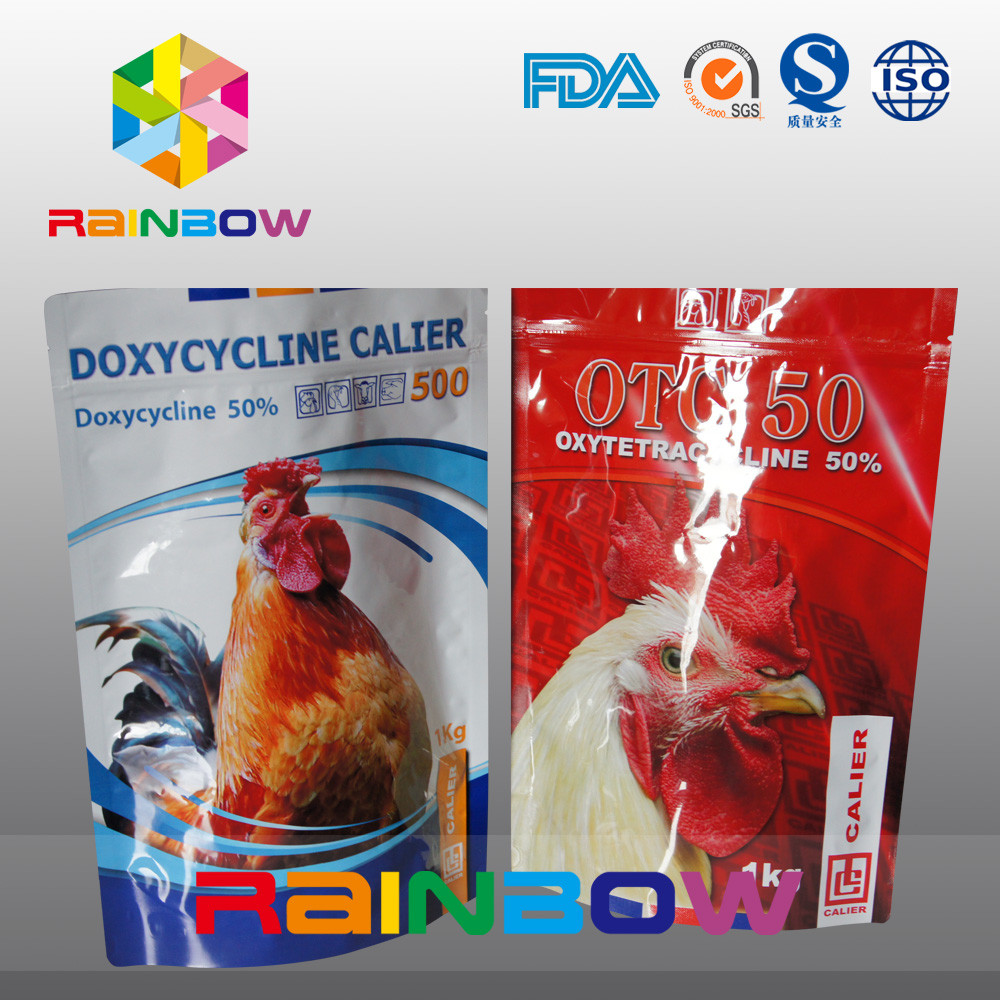 Custom Cat Pet Food Pouch Heat Seal Pet Side Gusset Bag SGS Certification