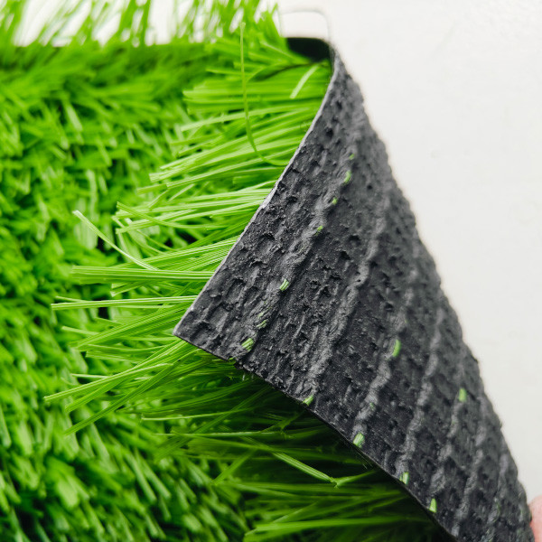 PP+Leno Backing 50mm Pile Height Sports Artificial Turf With Low Maintenance And Two Colors In Two Areas