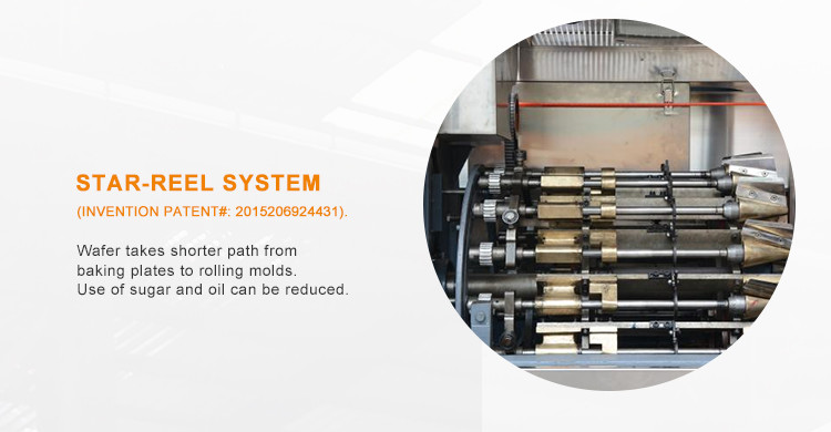 380V Automatic Sugar Cone Production Line 6kg / Hour