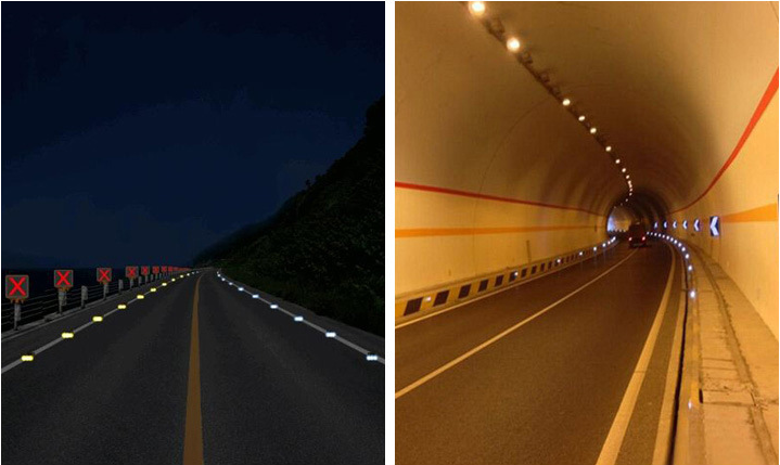 G105 Solar Plastic Reflectors for Road Safety and Traffic Marking ROHS Certified