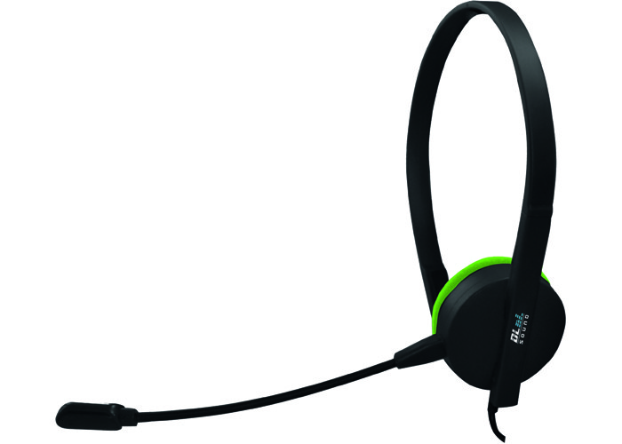 1.2m Mono Headset With Microphone 3.5mm plug Clear Communication