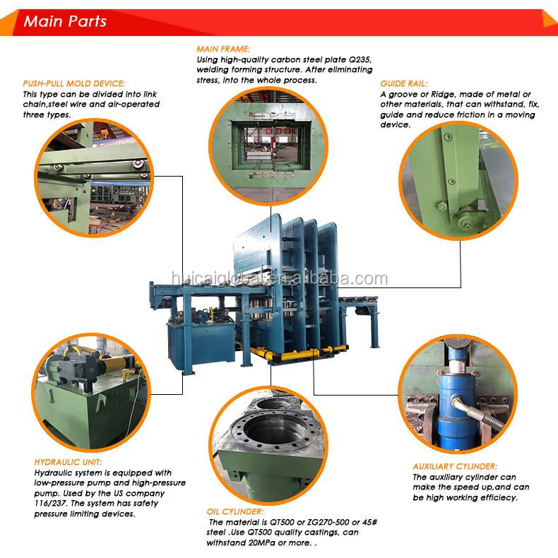 20000 KG Weight Airless Tires Rubber Vulcanizing Machine for Solid Tyre Making Press