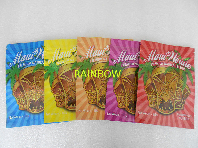 High Legal Herbal Incense Bags Zip Lock Colorful Printing With Hang Hole