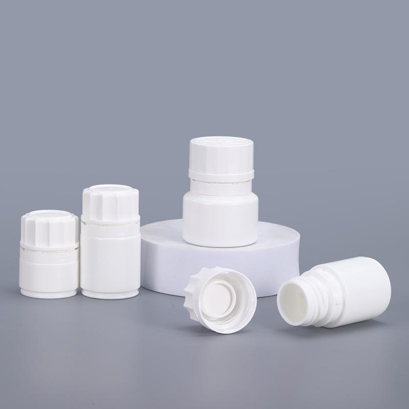 30ml HDPE Pill Vitamin Reagent Bottles With Childproof Cap and Desiccant for Sealing Type